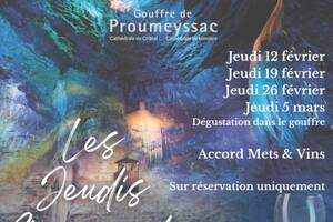 photo Jeudis Gourmands au Gouffre de Proumeyssac