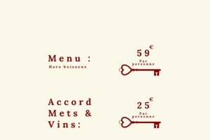 photo Saint-Valentin au restaurant GAEE à la Rochelle : Le 14 février 2026