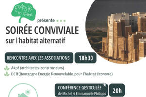 photo Soirée conviviale sur l'habitat alternatif