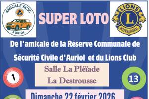 photo SUPER LOTO Amicale de la Reserve Communale de Securité Civile d'Auriol