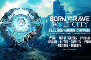 photo 09/05/26 – BORN TO RAVE X WOLF CITY – LA LAITERIE – STRASBOURG