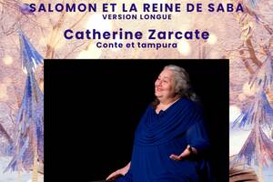 photo Salomon et la Reine de Saba par Catherine Zarcate – Conte et tanpura