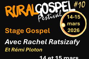 photo Stage de chant Gospel avec Rachel Ratsizafy et Rémi Ploton