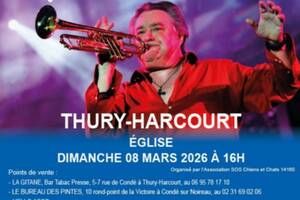 photo Jean-Claude Borelly et sa Trompette d'Or à Thury-Harcourt