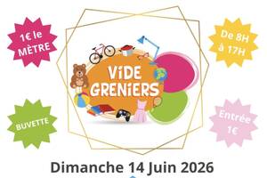 photo Vide-grenier annuel association Main dans la main