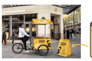 photo Columbus Café célèbre la journée internationale du muffin à Paris.