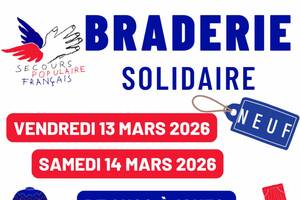 photo Grande braderie solidaire