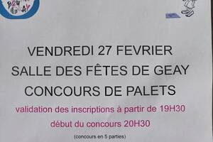 photo Concours de petits palets