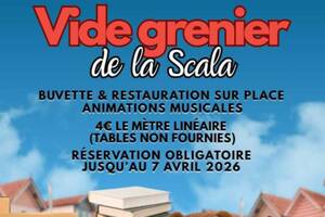 photo Vide grenier de la Scala
