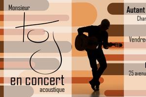 photo Monsieur Tuj en concert : « Autant rester vivant »