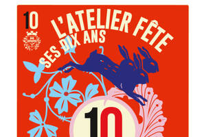 photo 10 ans de l'Atelier, association de beaux-arts
