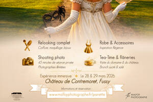 photo Expérience Immersive au Château de Contremoret : Relookez vous en Marquise du 18ème siècle !