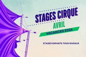 photo Stage cirque enfants - Avril 2026
