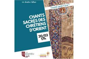 photo Concert de Chants sacrés des Chrétiens d’Orient