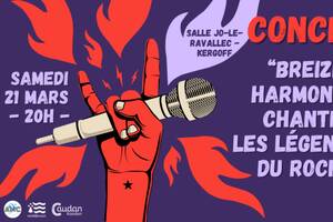 photo Concert : Breizh Harmony Chante les Légendes du Rock