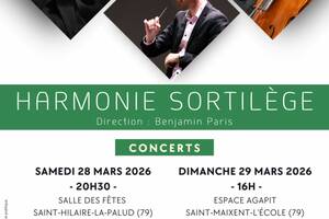 photo Concerts de l'Harmonie Sortilège - Printemps 2026
