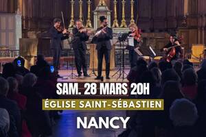 photo Concert à Nancy : Vivaldi, Bach, Mozart, Tchaïkovski, Rachmaninov, Schubert, Saint-Saëns, De Falla
