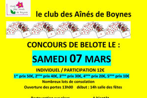 photo CONCOURS DE BELOTE