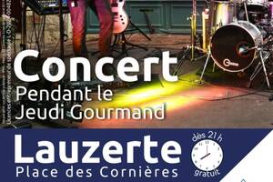 photo Concert du groupe Rock on the Road lors du Jeudi Gourmand