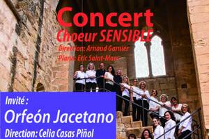 photo Concert Chant choral : Le Choeur Sensible invite l'Orfeon de Jaca
