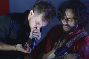 photo Madour en concert pour le Folk Club de Cahors avec Blues & Beatbox