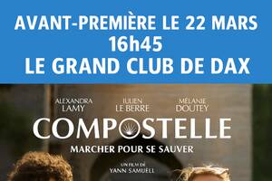 photo Le 22 mars avant première caritative COMPOSTELLE dax