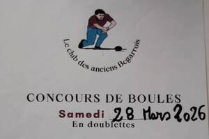 photo Concours de boules bretonne doublette