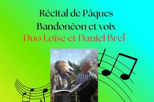 photo Récital Bandonéon et voix : Duo Loïse et Daniel Brel 