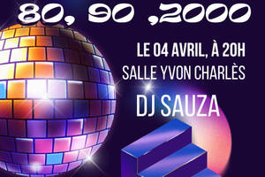 photo soirée années 80, 90, 2000