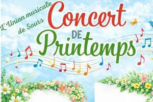 photo CONCERT DE PRINTEMPS UNION MUSICALE DE SOURS