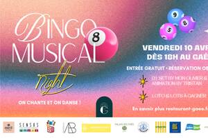 photo Le vendredi 10 avril dès 18h, le restaurant GAÉE et l’Hôtel Mercure La Rochelle vous invitent à une soirée festive mêlant musiqu