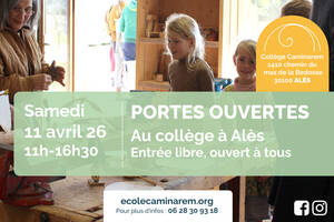 photo JOURNÉE PORTES OUVERTES ÉCOLE CAMINAREM ALÈS