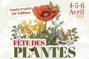 photo Fête des Plantes et du Printemps au Château de La Bourdaisière 4, 5 et 6 avril 2026