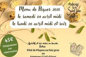 photo Menu de Pâques