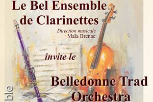 photo Concert : Bel Ensemble de Clarinettes et le Belledonne Trad Orchestra