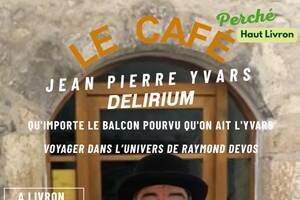 photo Café Théatre humour avec Jean Pierre Yvars