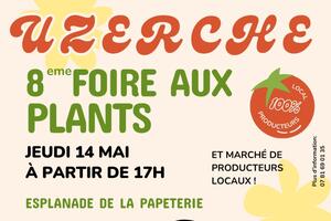photo Foire aux plants d'Uzerche et Marché de Producteurs