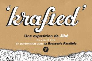 photo KRAFTED - Exposition Jibé x La Brasserie Parallèle