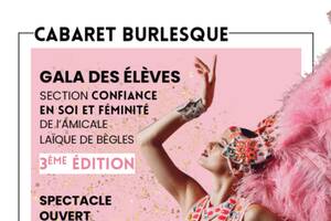 photo Gala des élèves Cabaret Burlesque