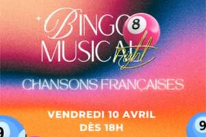 photo Bingo Musical à La Rochelle : une soirée spéciale chansons françaises au GAÉE & Mercure