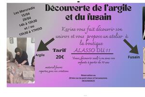 photo ATELIER argile et fusain