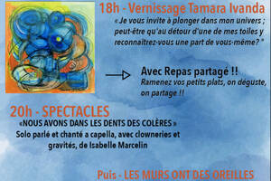 photo Repas partagé, vernissage et spectacles