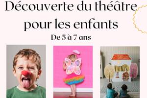 photo Stage découverte du théâtre - 5/7 ans