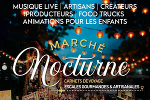 photo Marché nocturne - Carnets de voyage