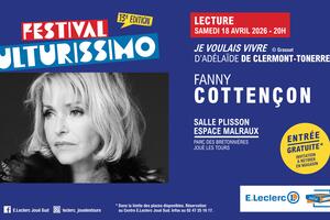 photo Festival Culturissimo - Lecture de Fanny Cottençon 