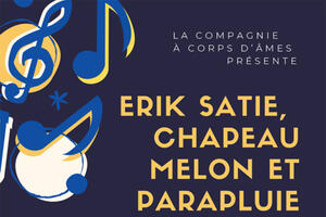 photo Erik Satie, chapeau melon et parapluie ou Les pérégrinations d’un déraisonné