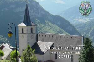 photo Concert Musicâme France à Corbel : Bach, Vivaldi, Mozart, Caccini, Cantemir, Saint-Saëns