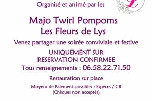 photo Super loto des majo twirl pompoms les fleurs de lys