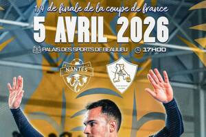 Quart de finale de Coupe de France Futsal : Nantes Métropole Futsal vs Les Artistes (D2)