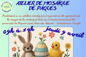 photo Atelier Mosaïque pour enfants